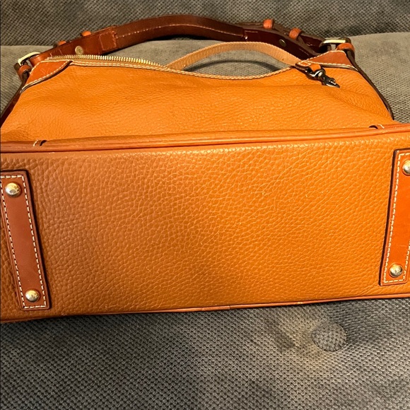 Dooney & Bourke Brown Leather Hobo Bag - Picture 4 of 4